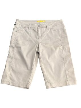 Lole Beige/Tan Stretch Quick Dry UPF 50+ Bermuda Shorts (10)